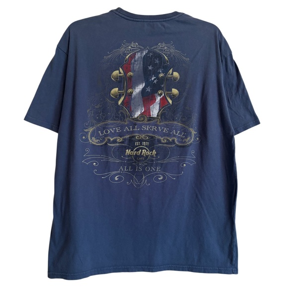 Hard Rock Cafe Men's T-Shirt Bundle Baltimore & Las Vegas Blue White Size Medium - Picture 7 of 16